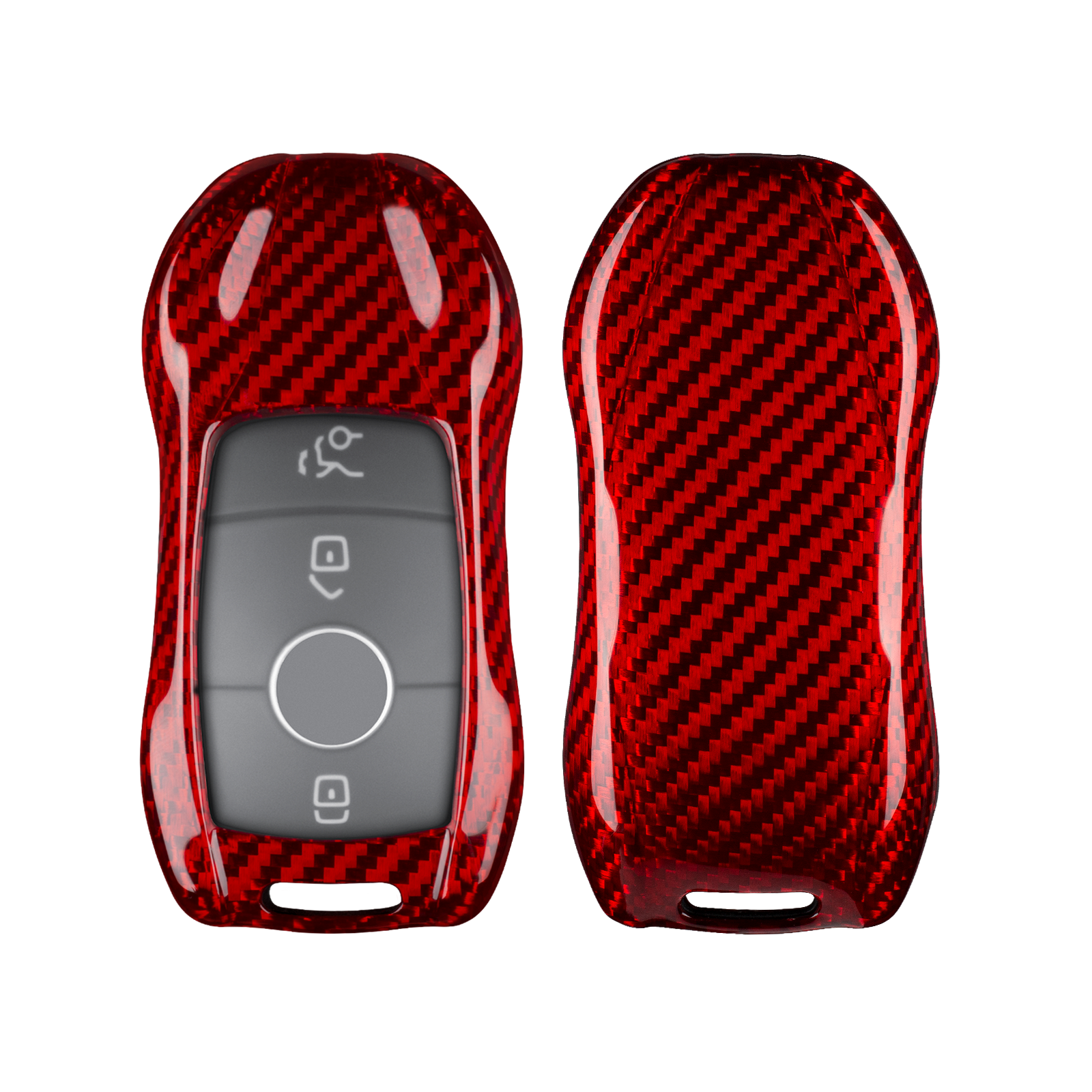 Mercedes Benz Carbon Fiber Supercar Key Fob Case (Model B) - Image 2